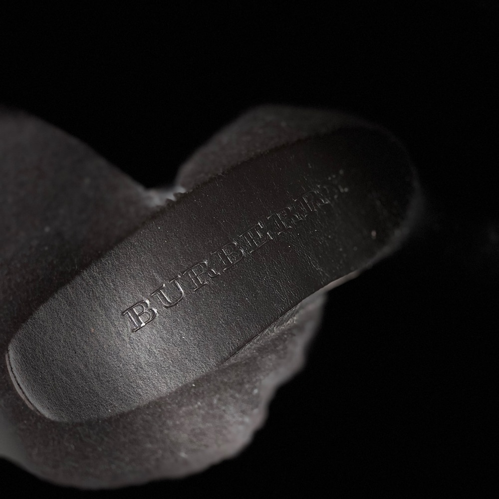 Burberry short black rain boots - Picture 5 of 7